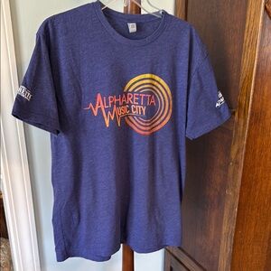 Alpharetta Music City Blue T-Shirt
